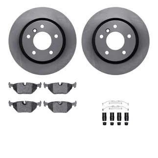 R1 Concepts WFWH1-31065 E- Line Series Brake Rotor W/ Ceramic Brake Pads & Hdw